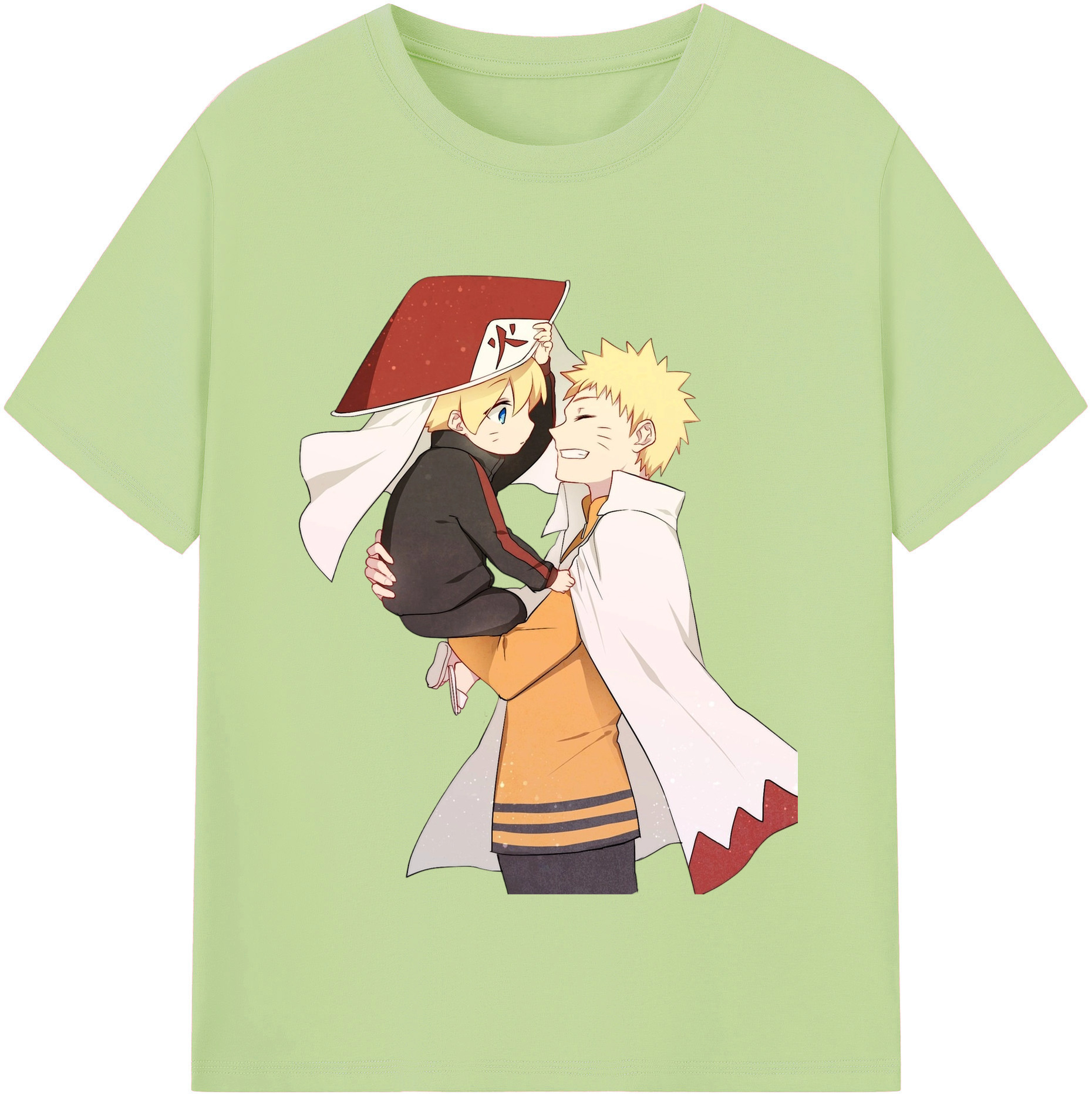（画像用） NARUTO -ナルト- うずまき ナルト Uzumaki Naruto 綿100％半袖Tシャツ（フロントプリント）